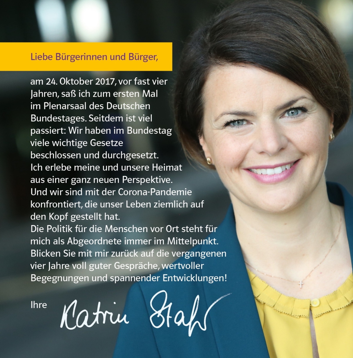 Über mich Katrin Staffler